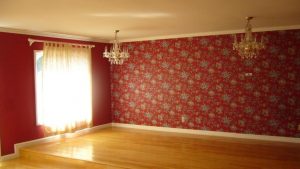 bad, ugly wall paper will hinder home sale
